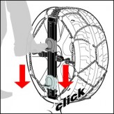 Sněhové řetězy Konig (Thule) Easy-fit CU-9 rozměr 050