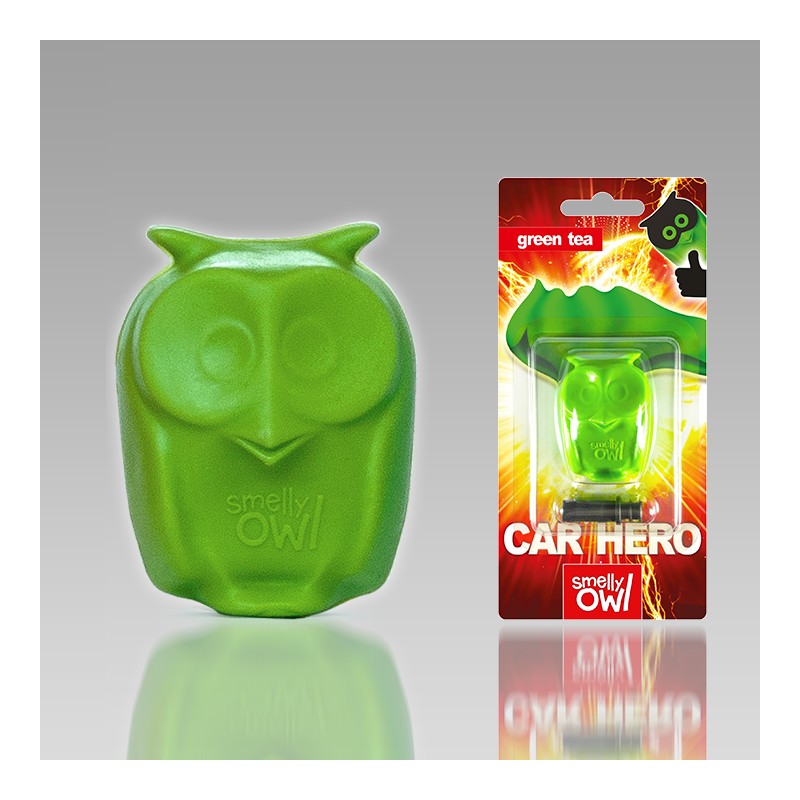 Vůně do vozu Smelly Owl GREEN TEA